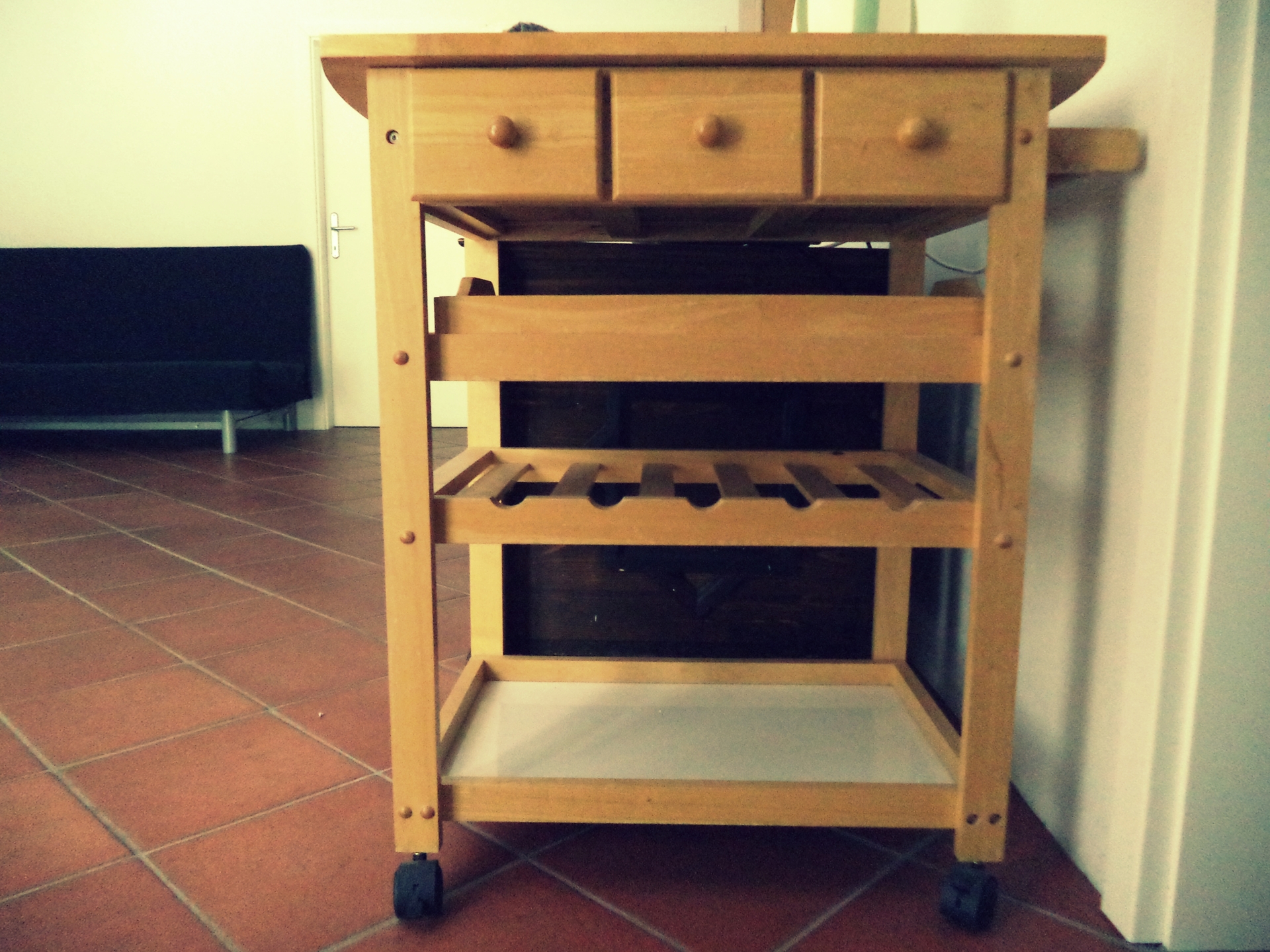 Showing off our beautiful appliances